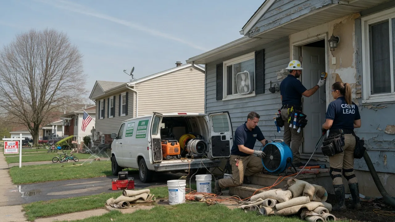 Flood Cleanup in Hamburg, IA near me