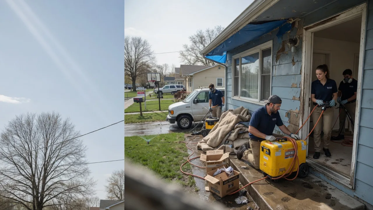 Basement Flood Cleanup in Hamburg, IA near me